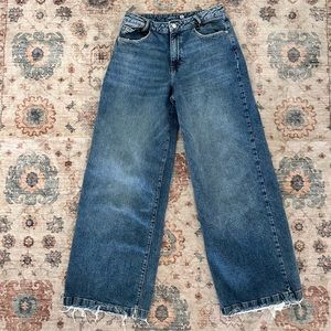 High Rise Baggy Jeans by Forever 21